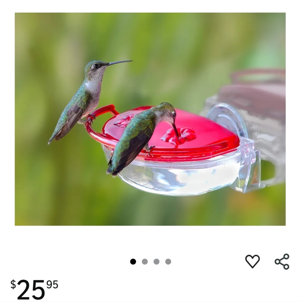 Window Hummingbird Feeder - Picture 3 of 3